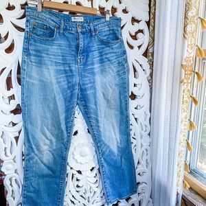 Madewell Kick Out Crop Jeans